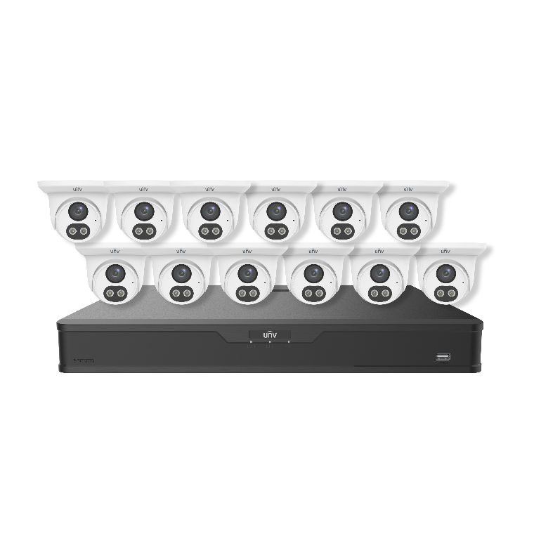 Uniview 16-channel camera kit EK-BQ2P16DLT412T4